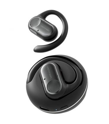 Auriculares deportivos bluetooth vention open ear openbeat o11 nbpb0 con estuche de carga/ negros