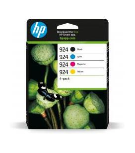 Pack Cartucho HP 924 4 Colores Cmyk