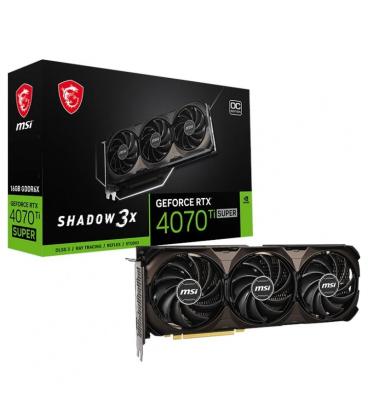 Msi vga nvidia rtx 4070 ti super 16g shadow 3x oc