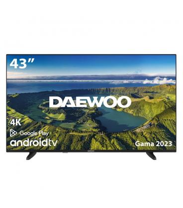 Tv daewoo 43" led 4k uhd - 43dm72ua - android smart tv