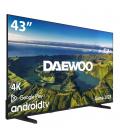 Tv daewoo 43" led 4k uhd - 43dm72ua - android smart tv