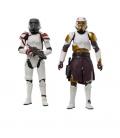 Pack 2 figuras hasbro star wars the black series ahsoka captain enoch & night trooper