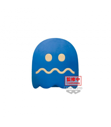 Peluche banpresto: pac man super big plush blue ghost