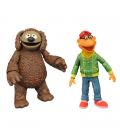 Set de 2 figuras diamond select toys the muppets los teleñecos scooter and rowlf