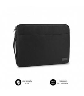 Funda subblim urban laptop sleeve para portátiles hasta 14'/ negro - Imagen 1