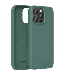 Funda silicona con magsafe vention kudg0-10/ compatible con iphone 13/ verde