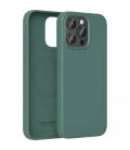 Funda silicona con magsafe vention kufg0-30/ compatible con iphone 15 pro/ verde ciprés