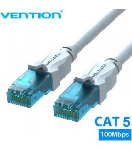 Cable de red rj45 utp vention vap-a10-s5000 cat.5e/ 50m/ azul y blanco