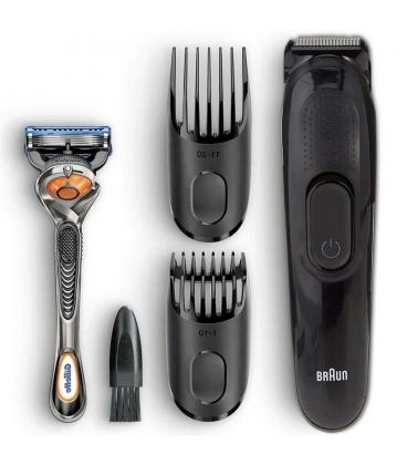 Barbero cortapelos braun sk3300 + gillete fusion