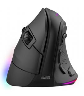 Ratón gaming ergonómico inalámbrico mars gaming mm-sk/ hasta 8400 dpi