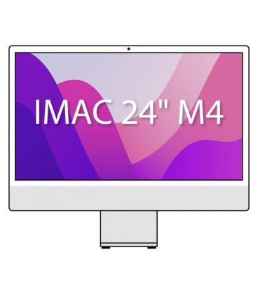 Apple imac 24' retina 4,5k / m4 10-core cpu/ 24gb/ 512gb ssd/ 10-core gpu/ plata