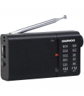 Radio portátil daewoo dw1119/ negra