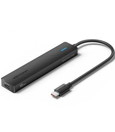 Hub usb tipo-c 3.2 vention chybb/ 2xusb tipo-c 3.2/ 2xusb 3.2/ 1xusb tipo-c/ 15cm