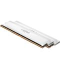 Memoria ram ddr5 32gb 2x16gb crucial pro - udimm - 6400 mhz - pc5 - 51200 - cl38 - blanco