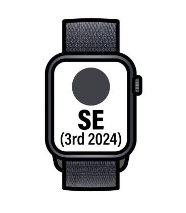 Apple watch series 10/ gps/ 42mm/ caja de aluminio negro azabache / correa loop deportiva tinta