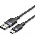 Cable usb 2.0 tipo-c vention ctnbf/ usb tipo-c macho - usb macho/ hasta 60w/ 480mbps/ 1m/ negro