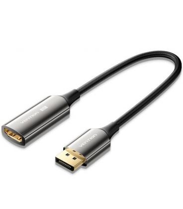 Cable conversor vention hfnbc/ displayport macho - hdmi hembra/ 25cm/ negro