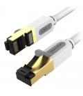 Cable de red rj45 sftp vention icdhj cat.7/ 5m/ gris