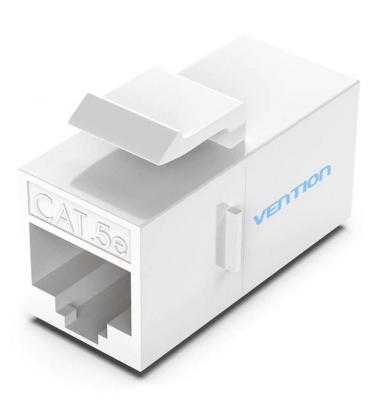 Conector rj45 vention vdd-b10-w cat5e utp/ 5 uds/ blanco