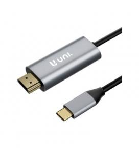 ADAPTADOR UNI TIPO(C) A HDMI MACHO 4K