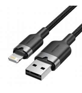 Cable usb lightning vention lanbf/ usb macho - lightning macho/ 480mbps/ 1m/ negro