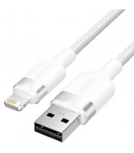 Cable usb lightning vention lanwh/ usb macho - lightning macho/ 480mbps/ 2m/ blanco