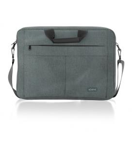 Maletín Aisens ASBG-BC025-GR para Portátiles hasta 15.6"/ Gris