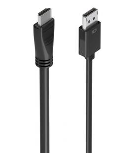 Cable Conversor Aisens A125-0896/ Displayport Macho - HDMI Macho/ 5m/ Negro