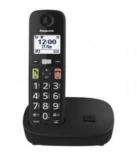 Teléfono inalámbrico panasonic kx-tgu110/ negro