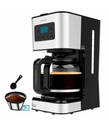 Cecotec Coffee 66 Smart Plus Cafetera de Goteo Programable 1.5L 950W