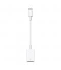 Cable usb tipo c a usb tipo a apple macho - hembra - blanco