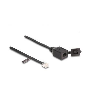 Delock cable rj11 macho a rj11 hembra con tapa