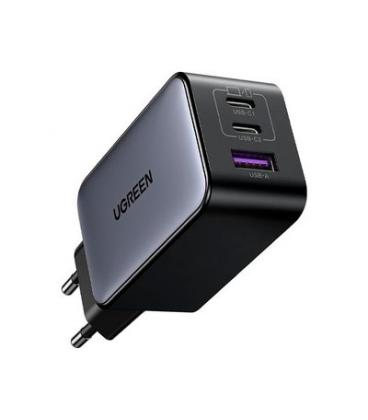 CARGADOR UGREEN USB-A+2*USB-C 65W GAN FAST