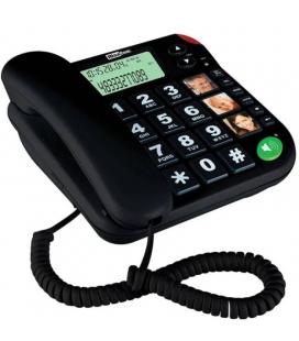 Teléfono maxcom kxt480/ negro