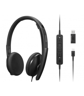 AURICULAR LENOVO DIADEMA AURICULARES Y MICROFONO VOIP (TEAMS) USB C