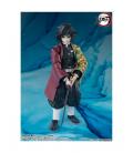 Figura tamashii nations giyu tomioka 15 cm demon slayer kimetsu no yaiba sh figuarts