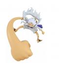 Figura banpresto one piece monkey d. luffy fl gear 5 vol.4 12cm