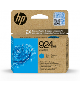 Hp Cartucho De Tinta Original Evomore 924e Cian