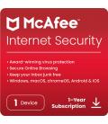 Antivirus mcafee internet security 1 dispositivo 1 año esd (descarga directa)