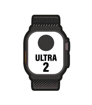 Apple watch ultra 2/ gps/ cellular/ 49mm/ caja de titanio negro / correa milanese loop grande