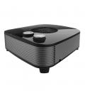 Calefactor cecotec readywarm 2050 max horizon negro 2000w 3 modos