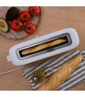 Tostador vertical cecotec toast and taste 10000 extra 980w blanco