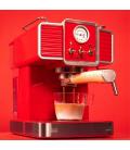 Cafetera cecotec power espresso 20 tradizionale light red 1350w 1.5l