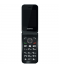 Teléfono móvil daewoo dw8003bk para personas mayores/ negro