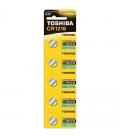 Pack de 5 pilas de botón toshiba cr1216/ 3v