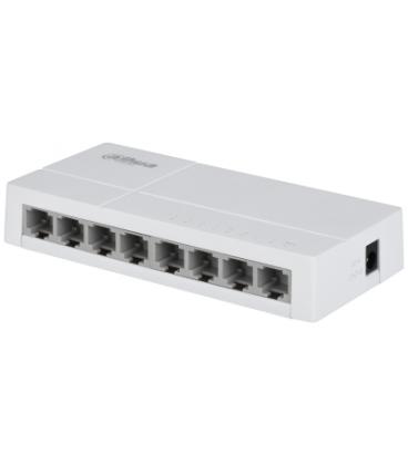 Dahua Technology PoE DH-SF1008 switch No administrado Fast Ethernet (10/100) Energía sobre Ethernet (PoE) Escritorio Gris claro