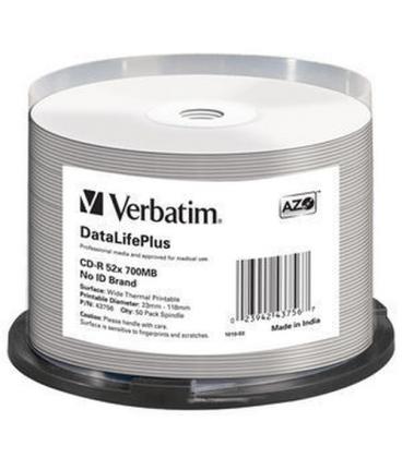 Verbatim CD-R 52x DataLifePlus 700 MB 50 pieza(s)