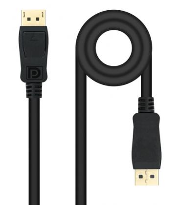 Cable DisplayPort Nanocable 10.15.2601-L150/ DisplayPort Macho - DisplayPort Macho/ 1.5m/ Negro