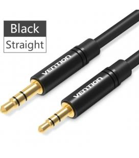 Cable estéreo vention balbd/ jack 3.5 macho - jack 2.5 hembra/ 50cm/ negro