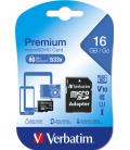 Verbatim Premium 16 GB MicroSDHC Clase 10